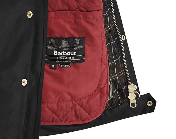 barbour international bike jacket