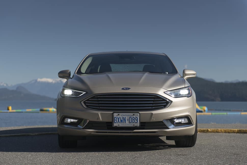 First Drive: 2017 Ford Fusion Review - New V6 Sport and Platinum Trim