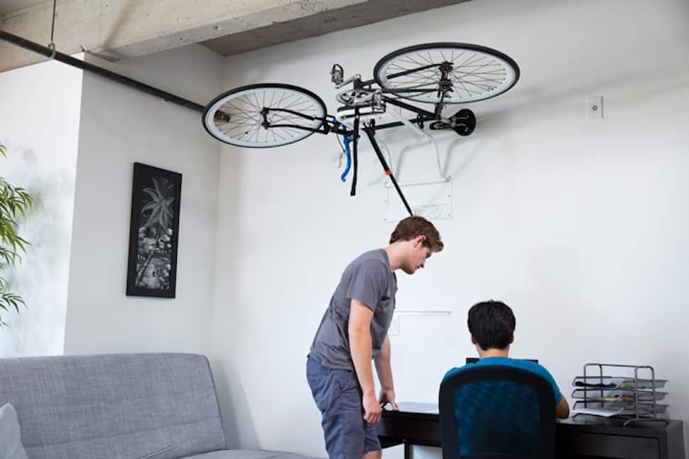 The Zero Gravity Rack Keep Your Garage Uncluttered