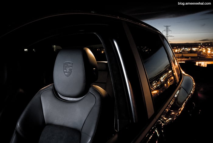 2009 Porsche Cayenne Turbo S front seat