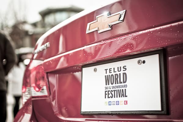 Telus World Ski & Snowboard Festival (WSSF) license plate