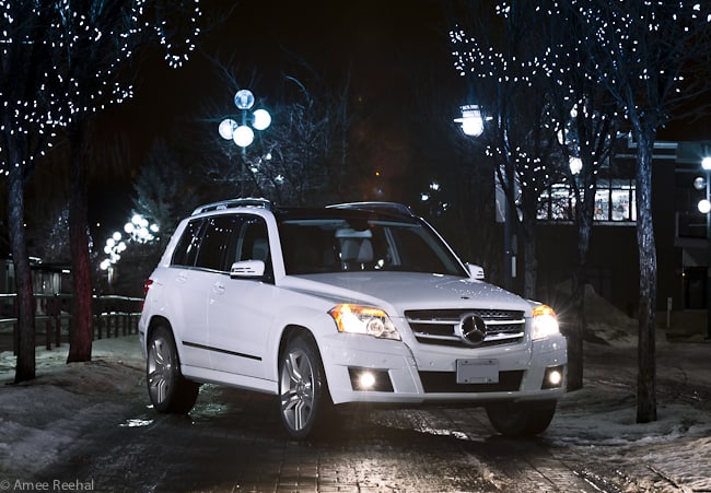 2011 Mercedes-Benz GLK 350 4Matic in white front view