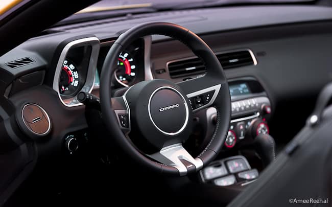 2011 Chevrolet Camaro SS Convertible interior