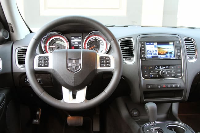 2011 Dodge Durango Citadel Review dash