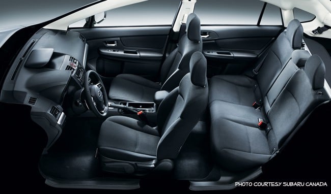 2012 Subaru Impreza interior