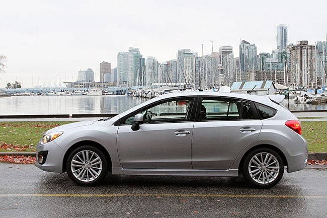 2012 Subaru Impreza side view