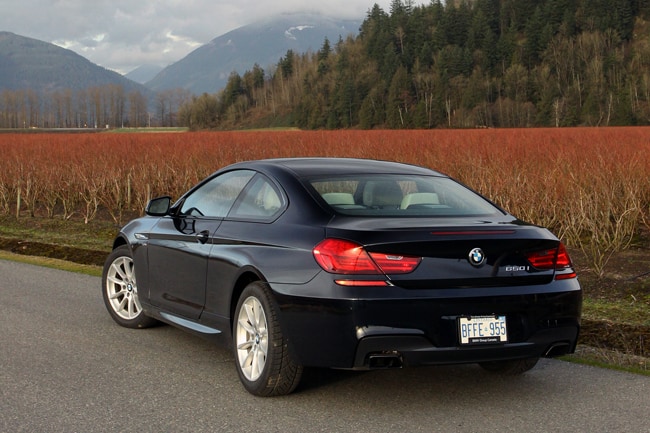 2012 BMW 650i xDrive rear