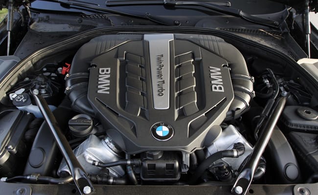 2012 BMW 650i xDrive engine