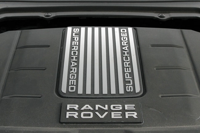 2014 Range Rover Supercharged engine