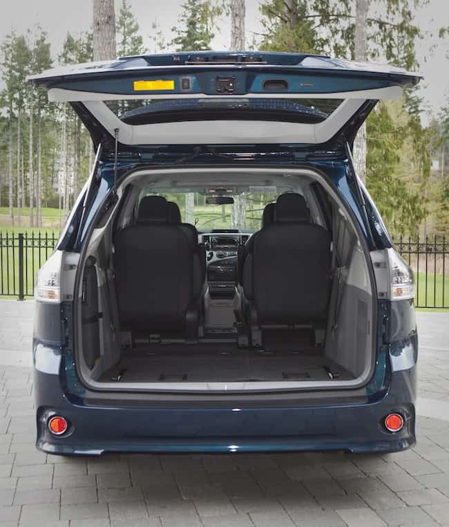 2014 Toyota Sienna Review rear