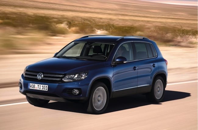 2015 Volkswagen Tiguan Review front rolling