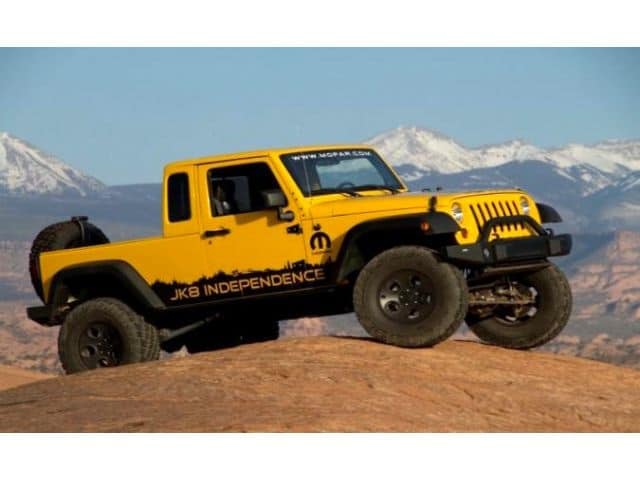 Convert a Jeep Wrangler into a pickup with MOPAR's JK-8 Conversion Kit Convert a Jeep Wrangler into a pickup with MOPAR's JK-8 Conversion Kit