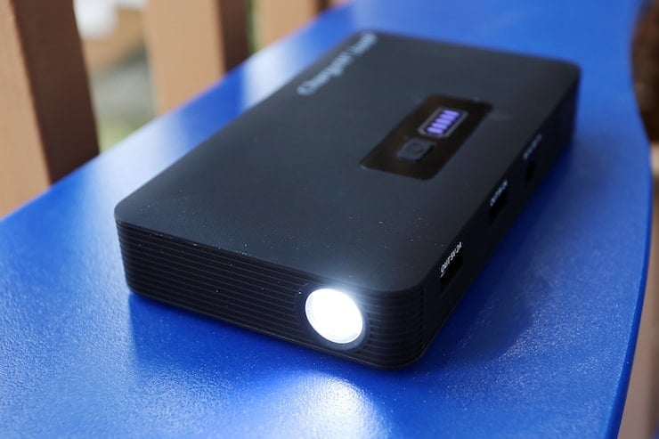 ChargeIt! Jump Portable Power Pack with built in flashlight