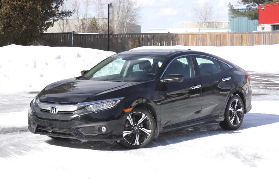 2016 Honda Civic touring review black