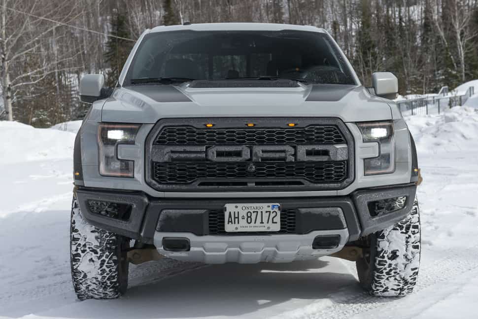 Snow Monster: 2017 Ford F-150 Raptor Conquers Winter