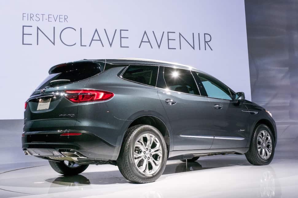 All-New 2018 Buick Enclave Avenir Debuts At New York Auto Show All-New 2018 Buick Enclave Avenir Debuts At New York Auto Show
