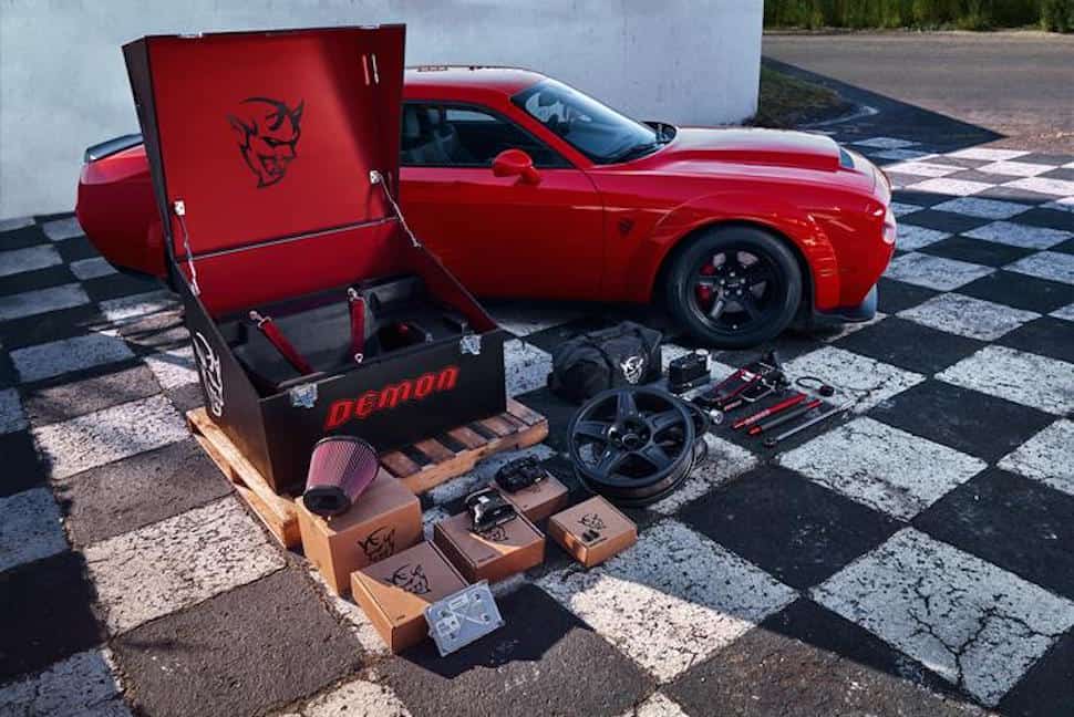 2018 Dodge Challenger SRT Demon front wheels up