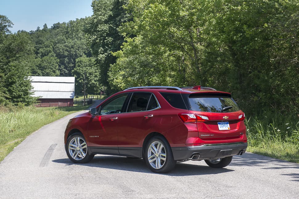 2018 chevy equinox 2.0l turbo review rear view amee reehal