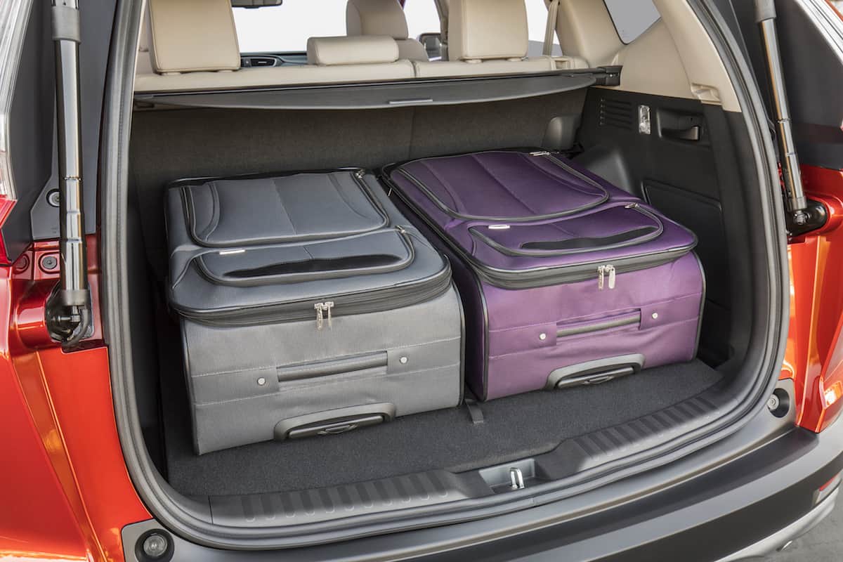 2017 Honda CR-V touring review rear cargo