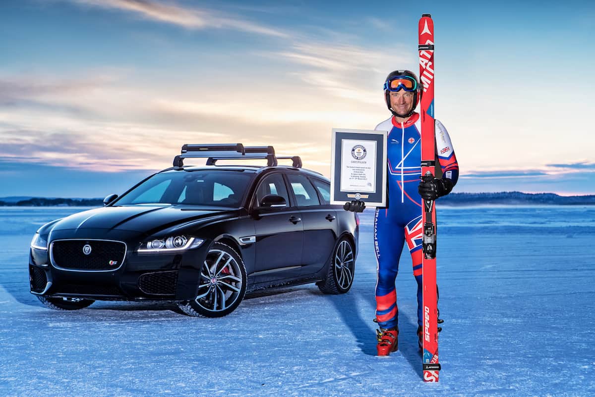 2018 Jaguar XF Sportbrake world record Graham Bell