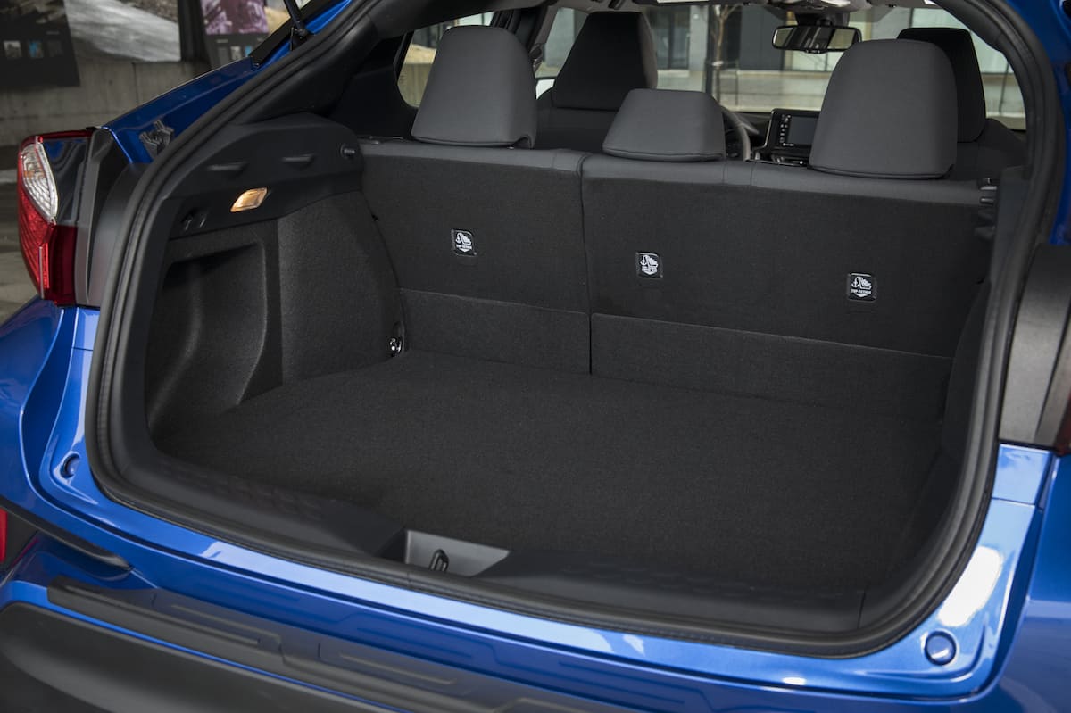 2018 Toyota C-HR Review rear cargo