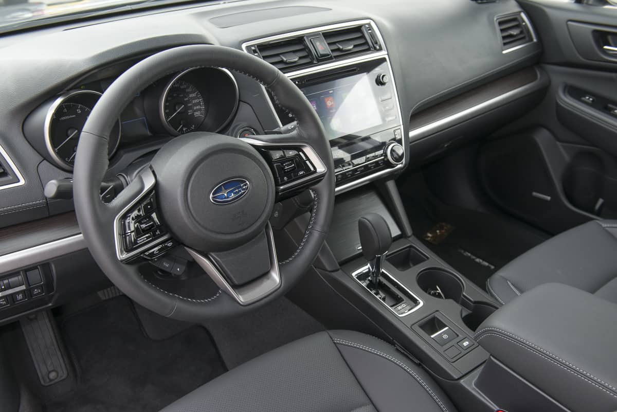 2018 subaru legacy review interior