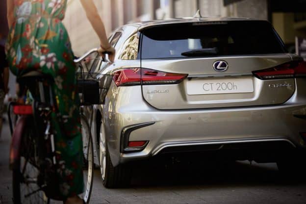 revised 2018 lexus ct hybrid hatchback rear design