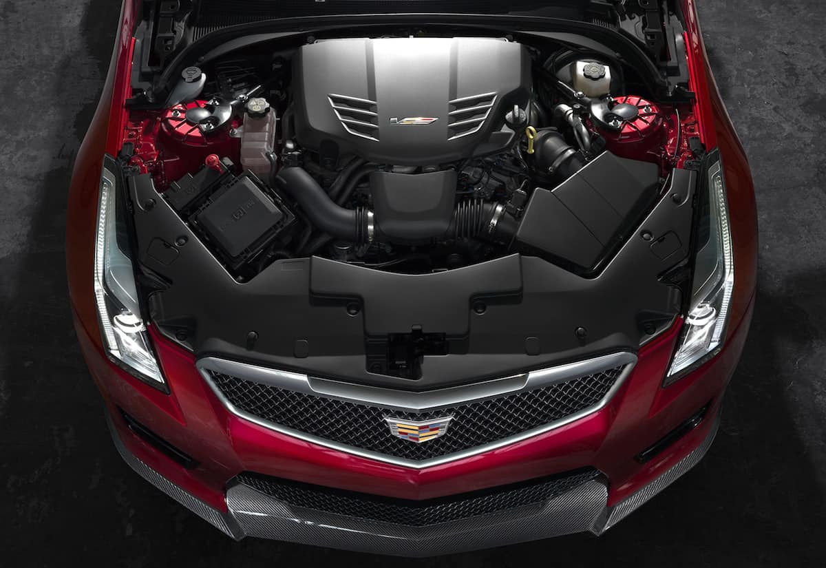 2017 Cadillac ATS-V engine