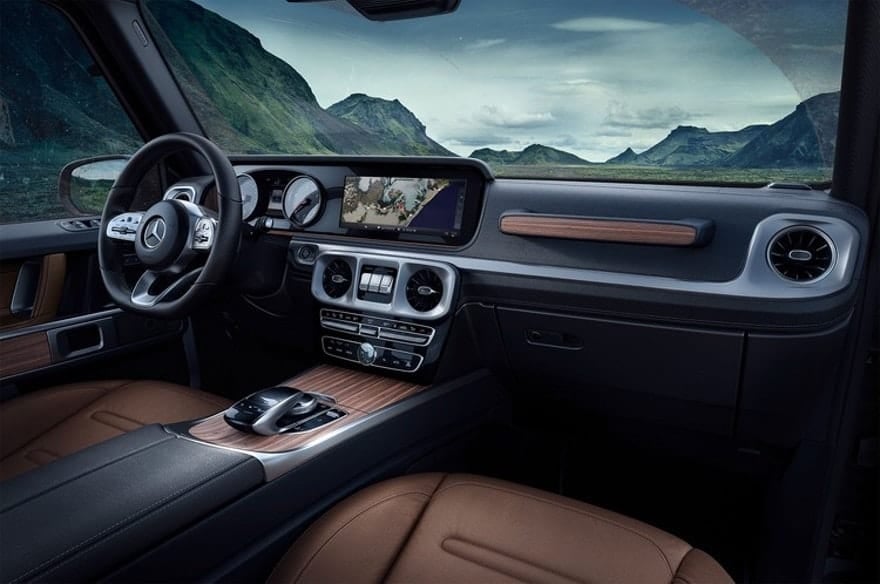 2019 mercedes-benz g-class wagon interior cabin