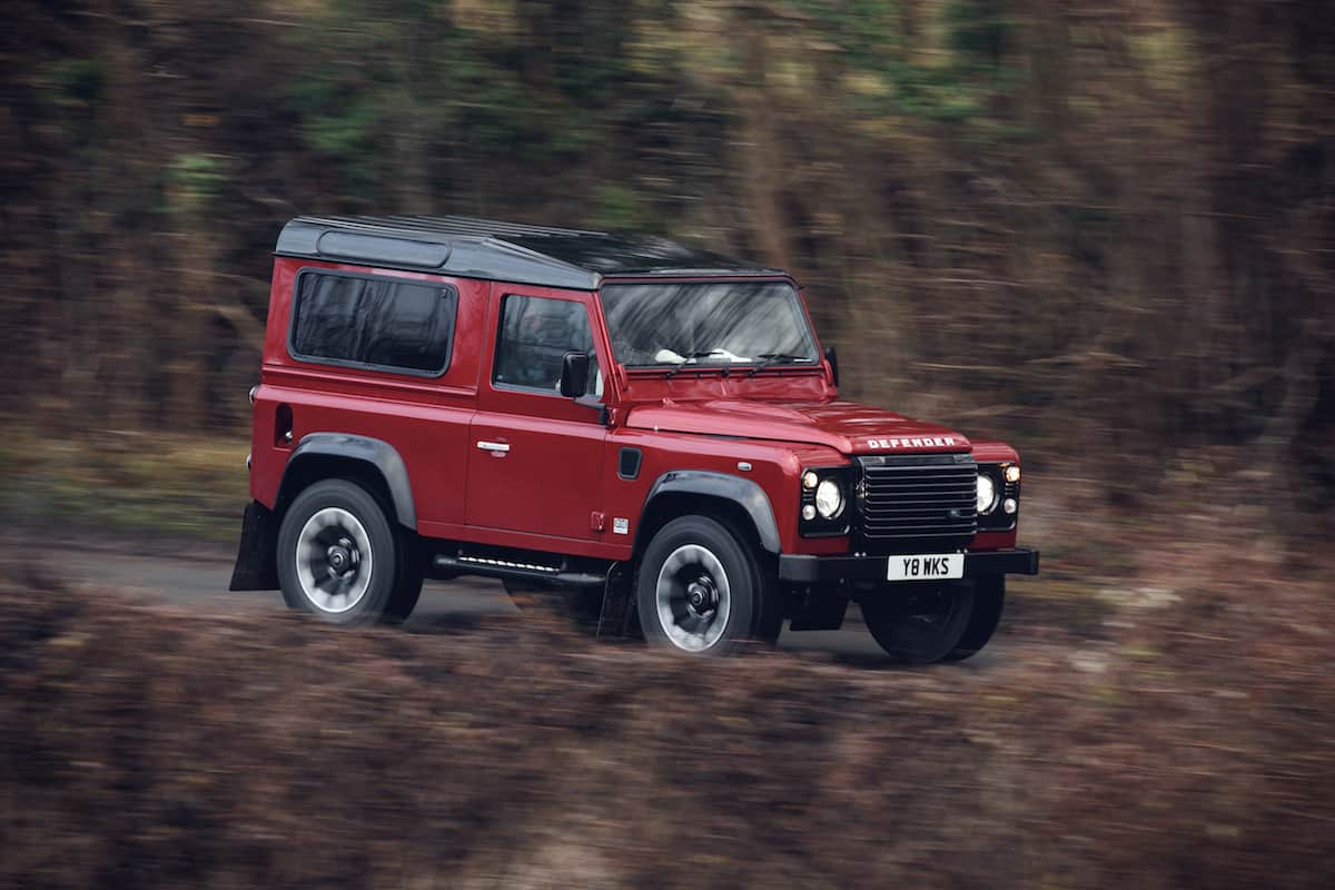 new defender 2018 land rover 70th anniversary edition rolling