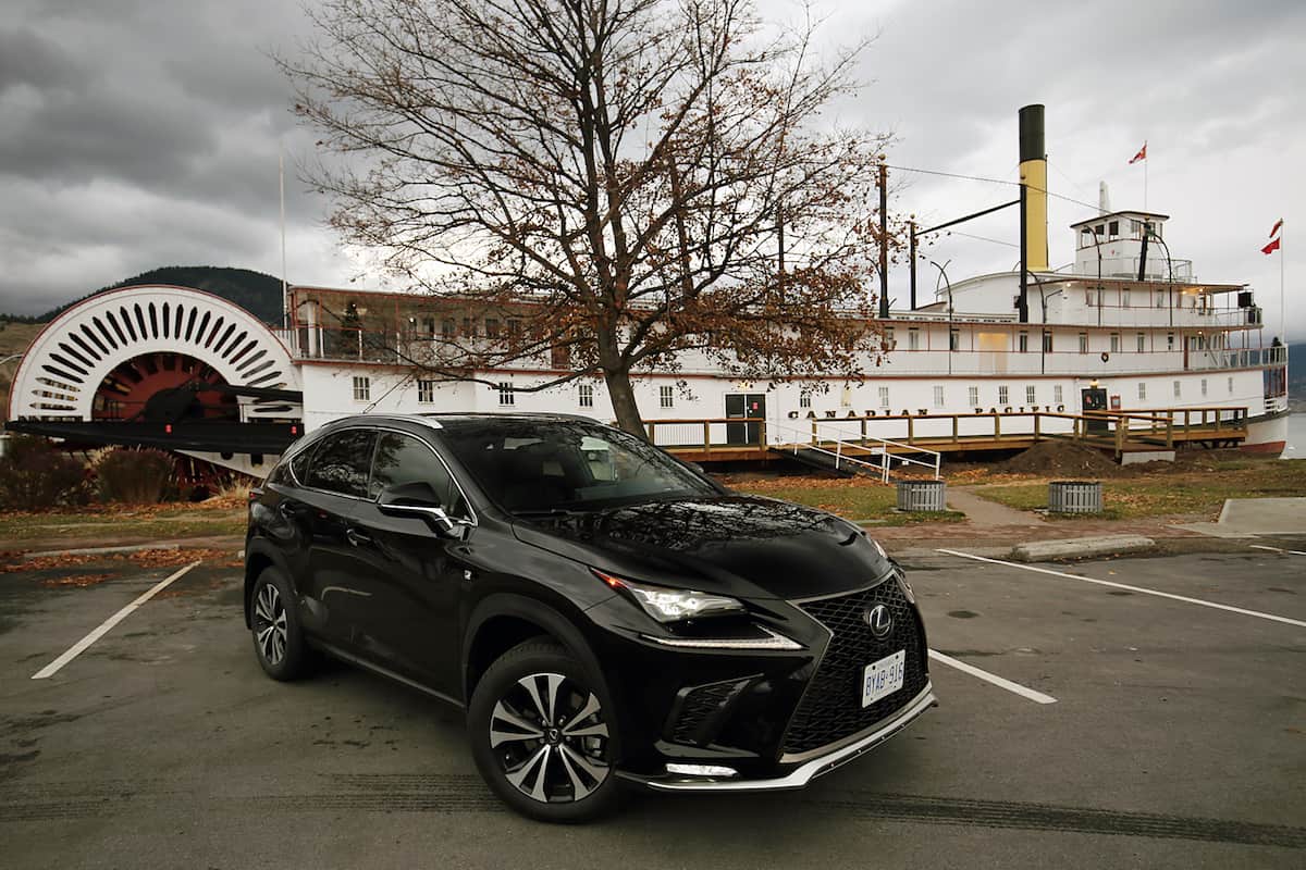 2018 Lexus NX 300 in black front view