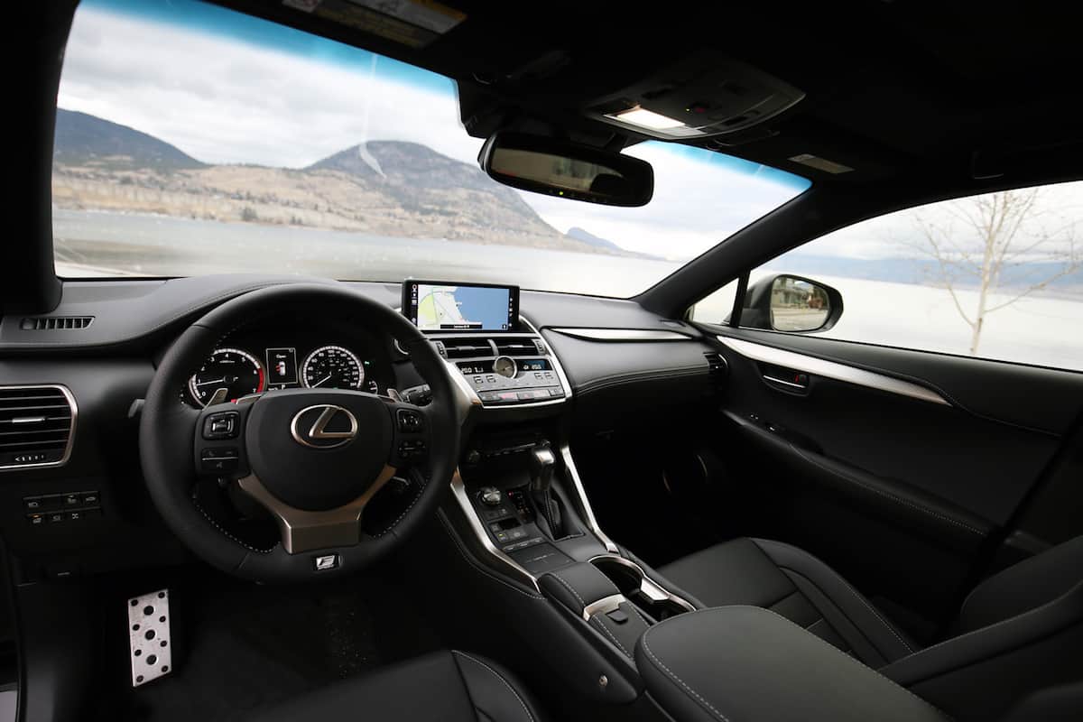 2018 Lexus NX 300 interior front cabin